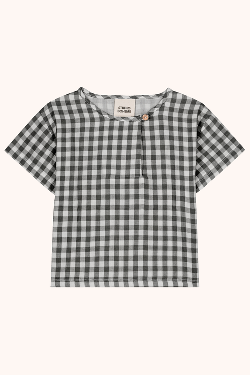 T-shirt Orso Vichy Noir