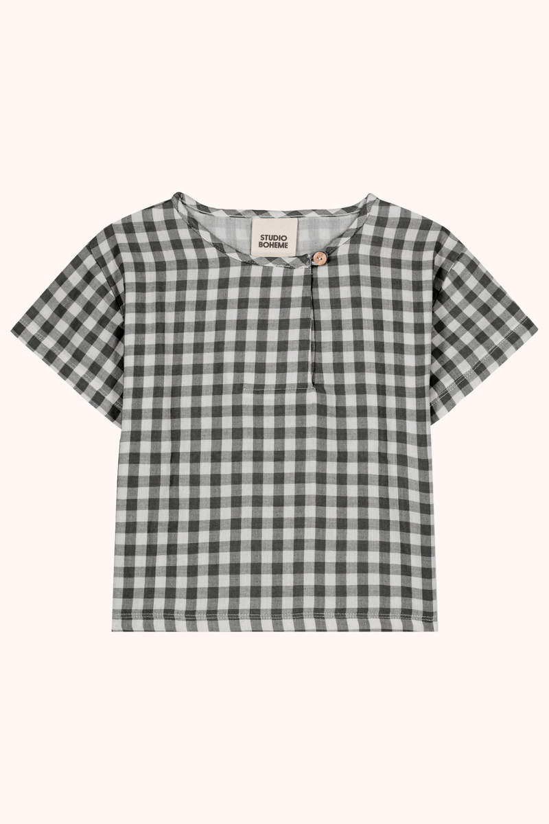 T-shirt Orso Vichy Noir