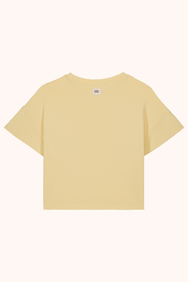 T-shirt Flow Lemon Cream