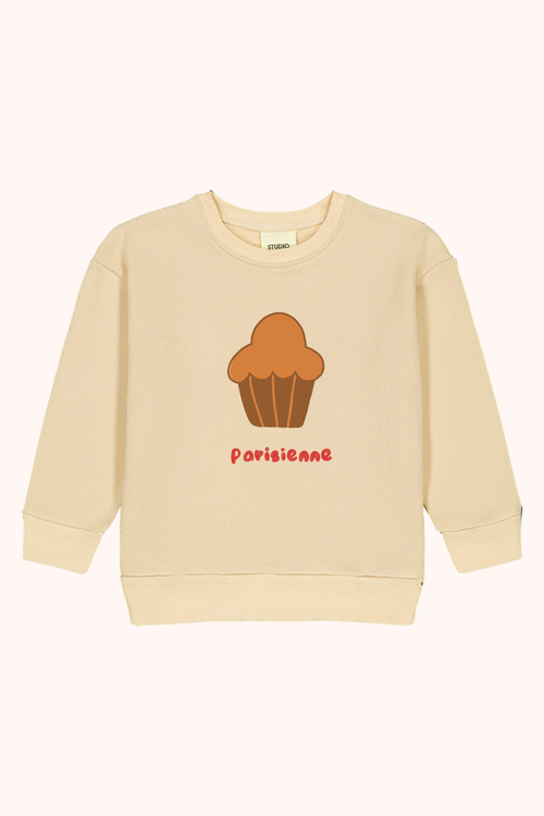 Sweat-shirt Bart Lemon cream Brioche