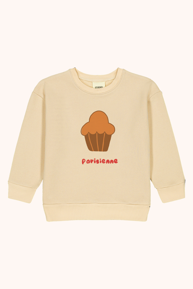 Sweat-shirt Bart Lemon cream Brioche