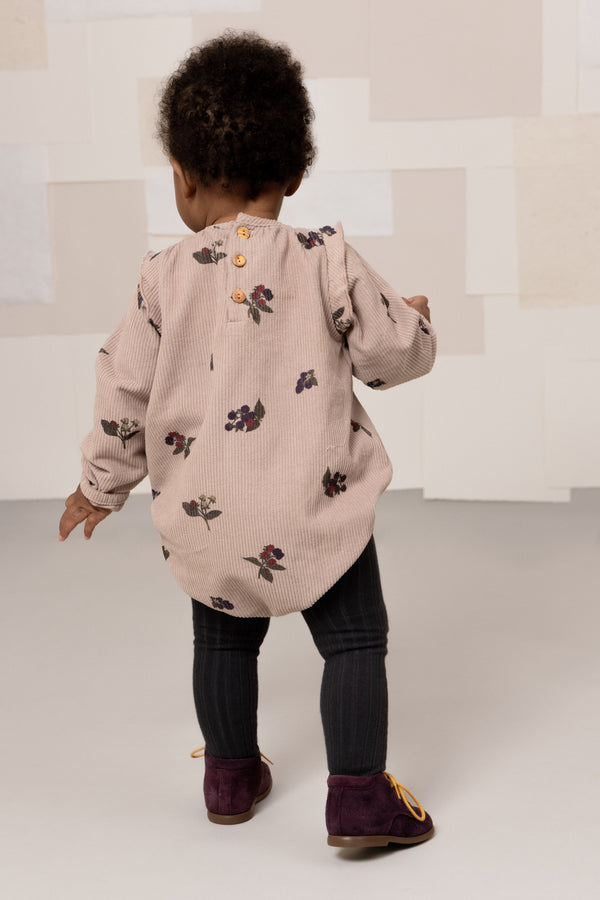 Barboteuse Esmée Corderoy Mauve pâle mûres