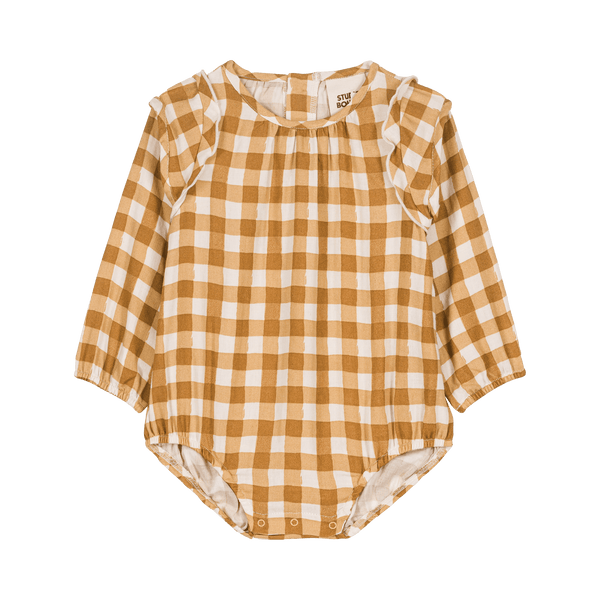 Romper Esmée Caramel Gingham