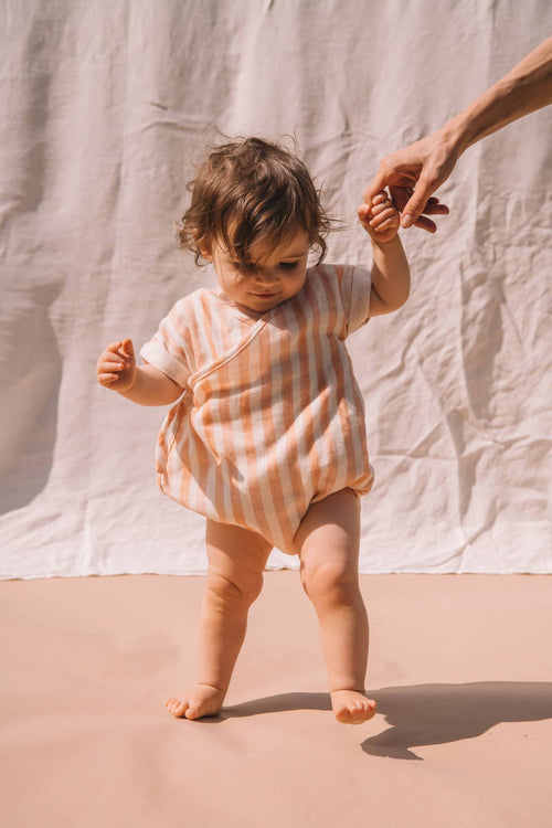 Romper Nuage Pink stripes