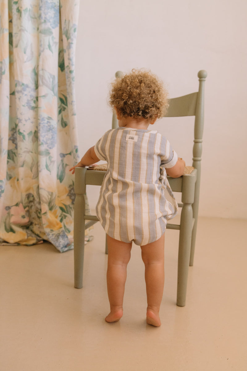 Romper Nuage Blue Gold