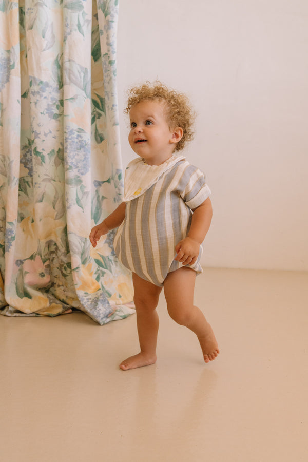 Romper Nuage Blue Gold
