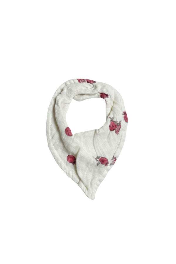 Bib Abel Ecru Pomegranates
