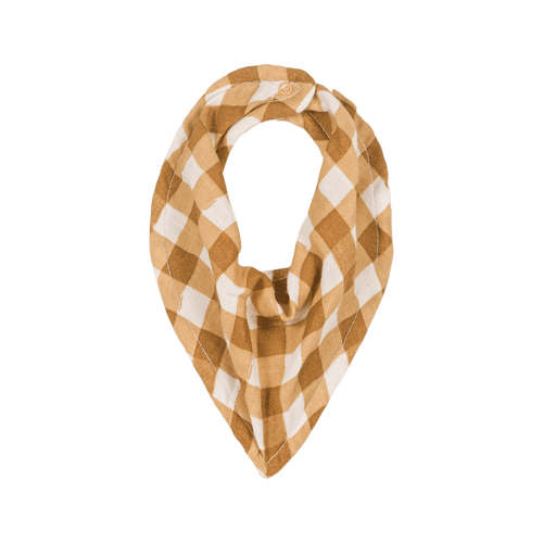 Bib Abel Gingham Caramel