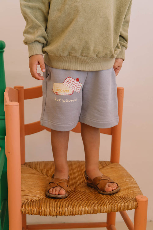 Basile Bermuda Fleece Beurre