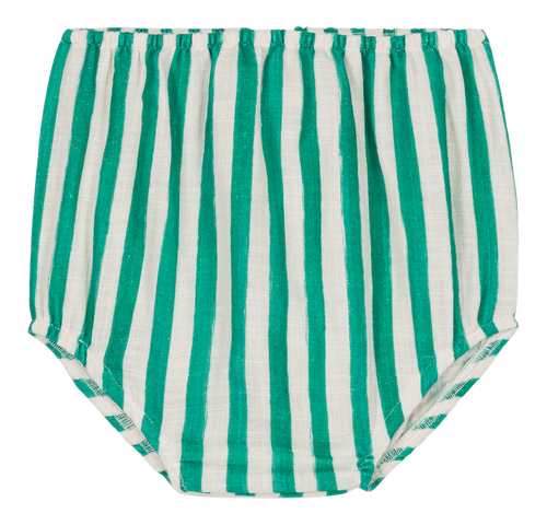 Bloomers Ami Capri Green Stripes