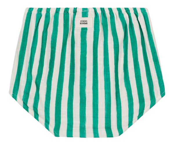 Bloomers Ami Capri Green Stripes