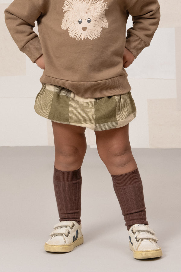 Bloomer Ami Flanelle vichy kaki