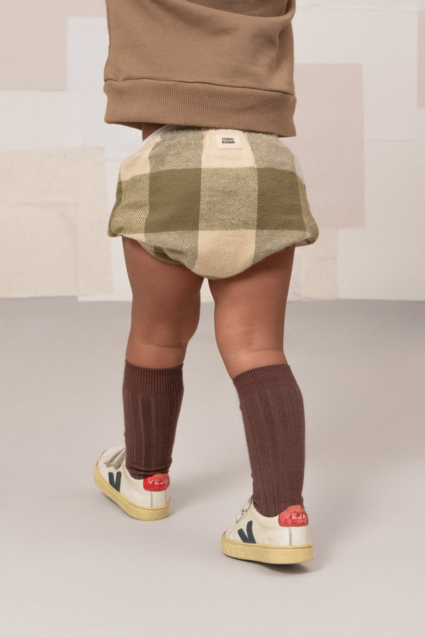 Bloomer Ami Flanelle vichy kaki