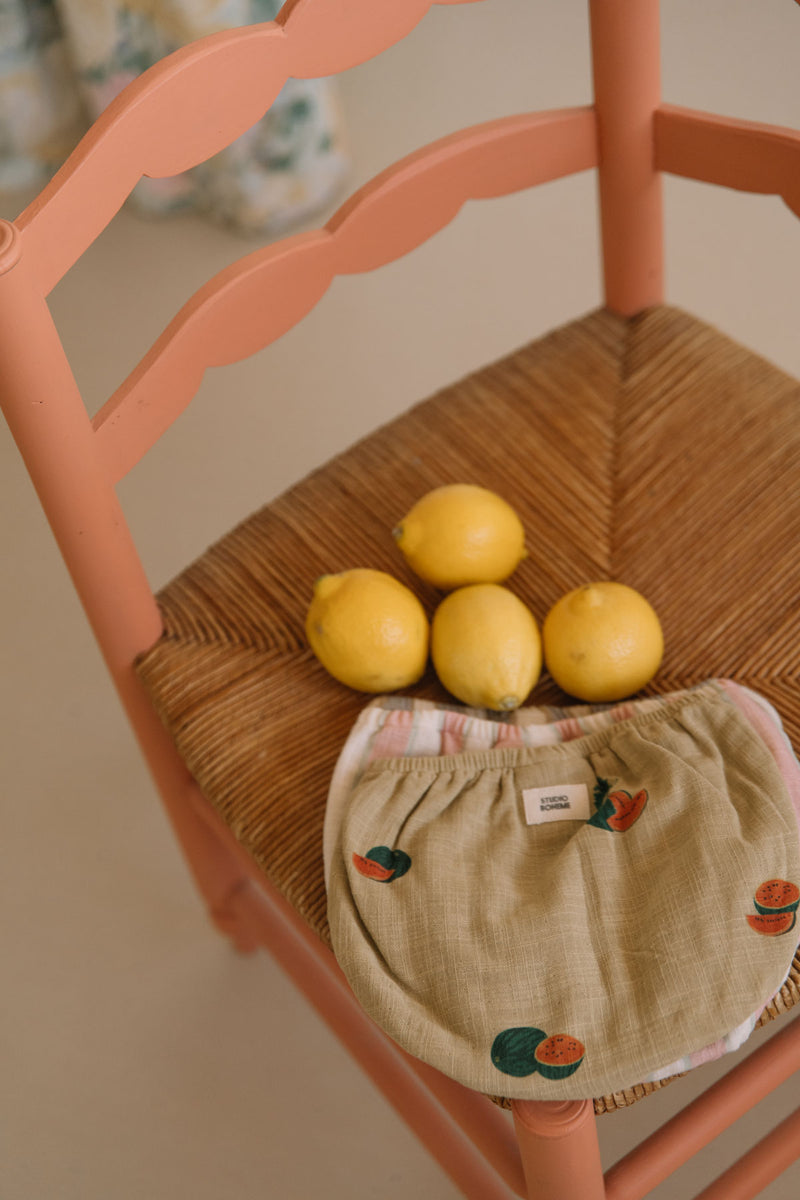 Bloomer Ami Rayures fraise pistache