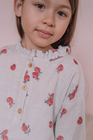 Blouse Olympe Ice Blue Grenades