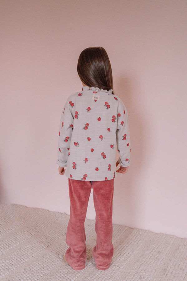 Leggings Charlie Velvet Raspberry