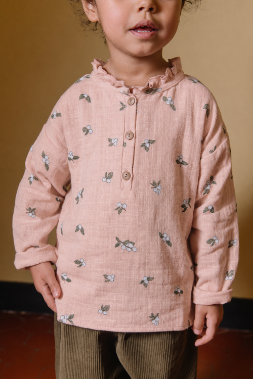 Blouse Olympe Pink Mistletoe