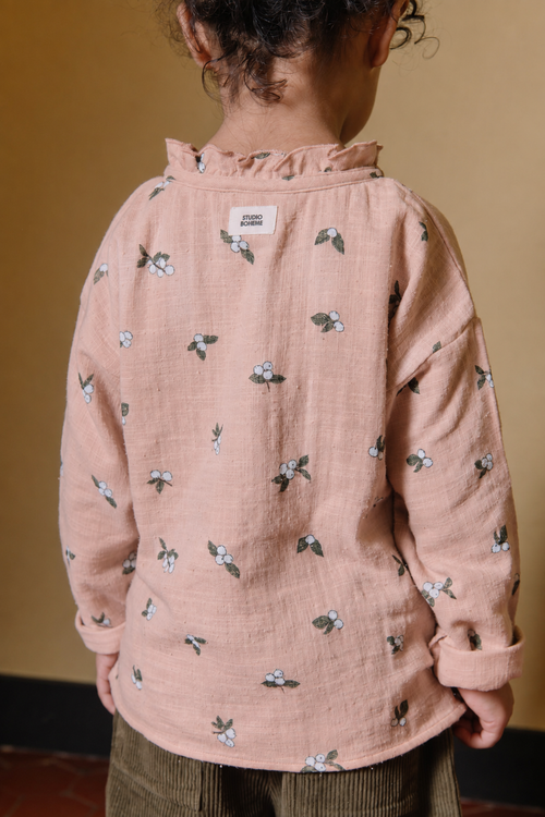 Blouse Olympe Pink Mistletoe