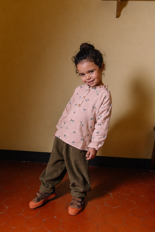 Blouse Olympe Pink Mistletoe