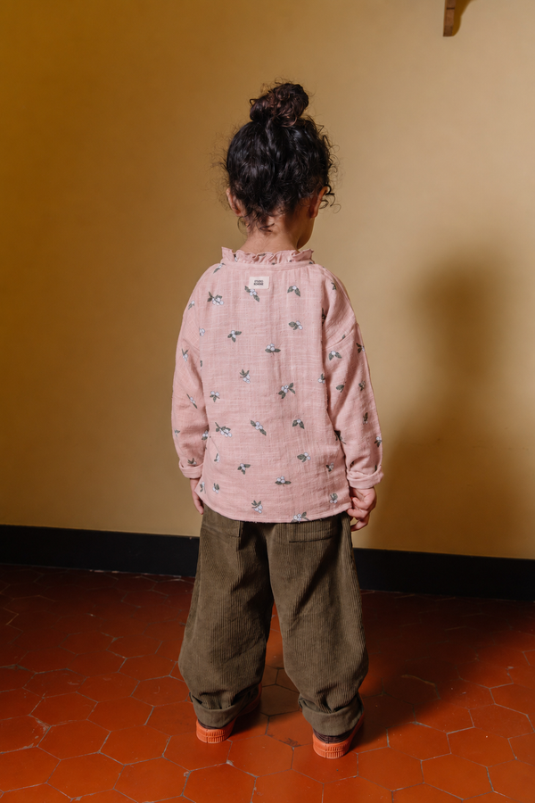 Blouse Olympe Pink Mistletoe