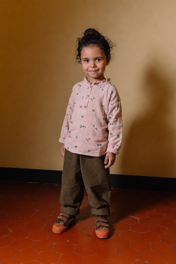 Blouse Olympe Pink Mistletoe