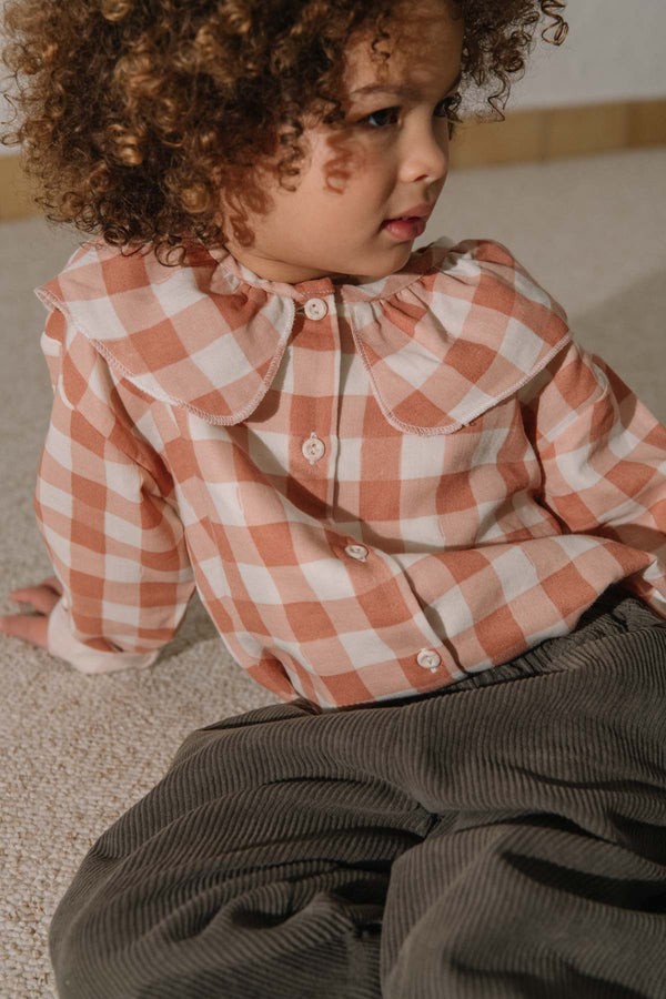 Blouse Coco Vichy rose