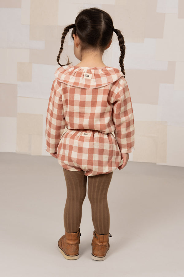 Blouse Coco Vichy rose