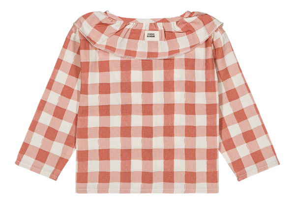 Blouse Coco Vichy rose