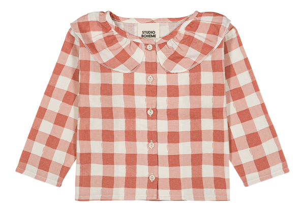 Blouse Coco Vichy rose
