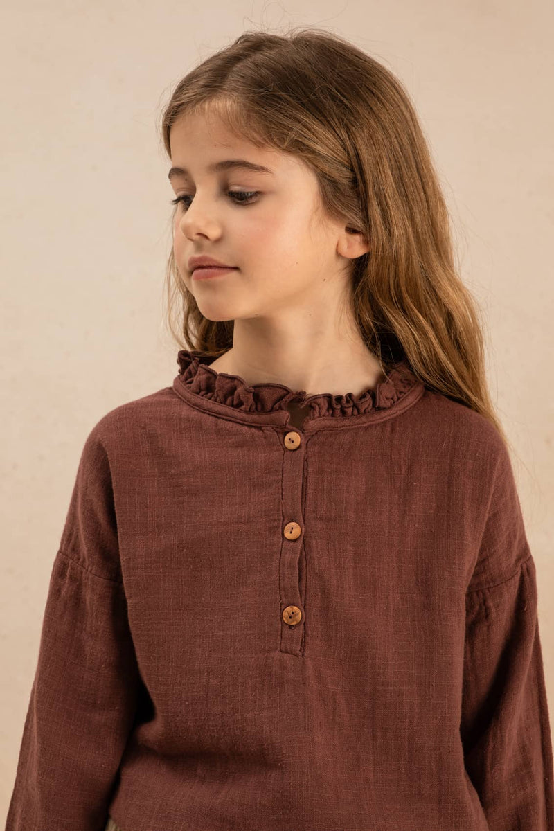 Olympe Blouse Plum