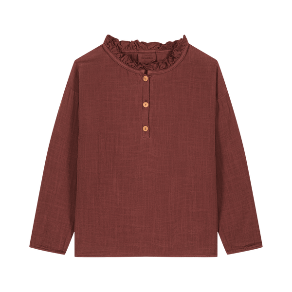 Blouse Olympe Prune