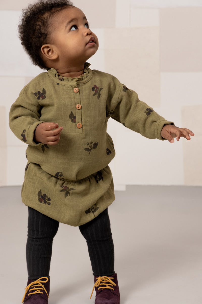 Blouse Olympe green aloe Blackberries