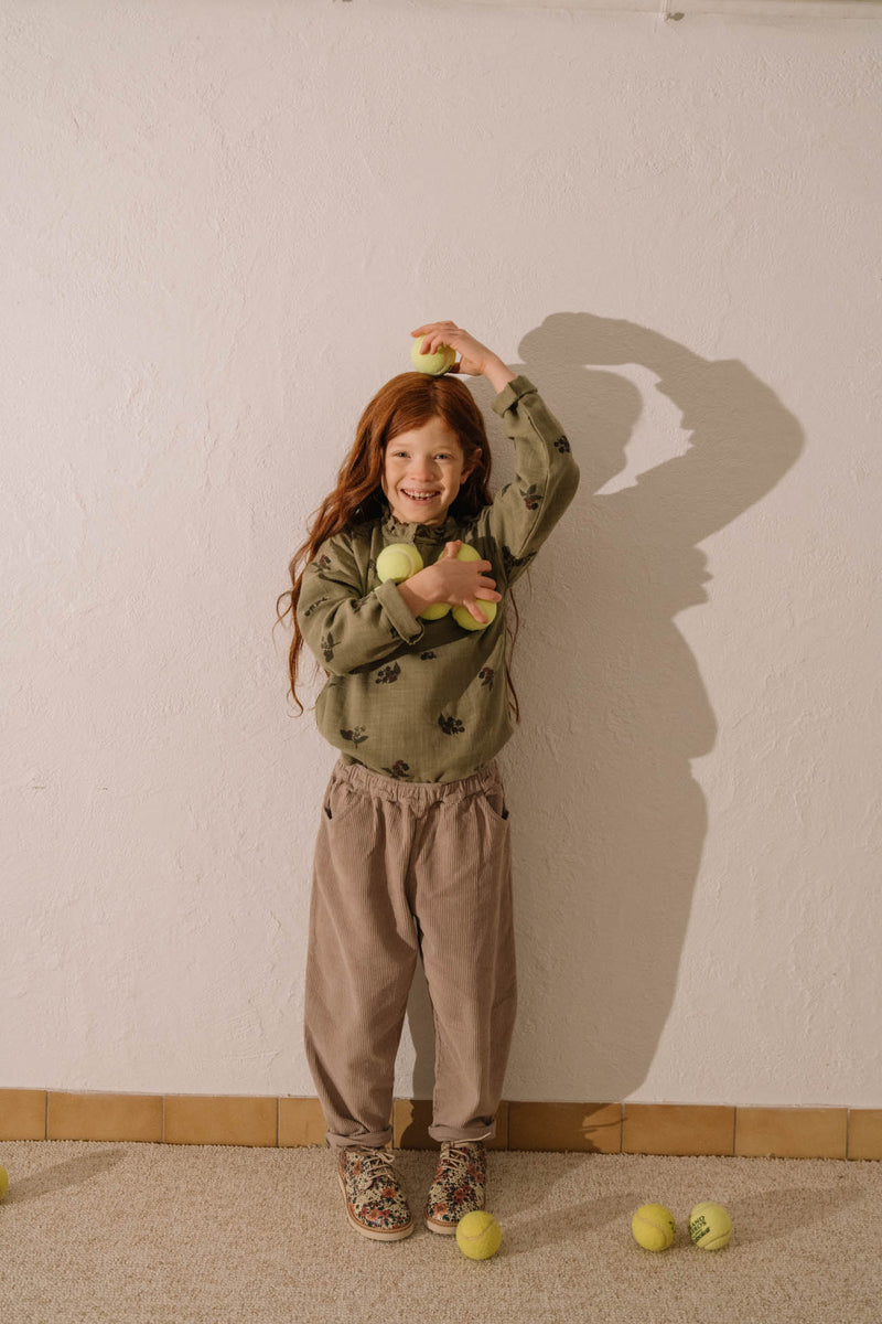 Blouse Olympe green aloe Blackberries