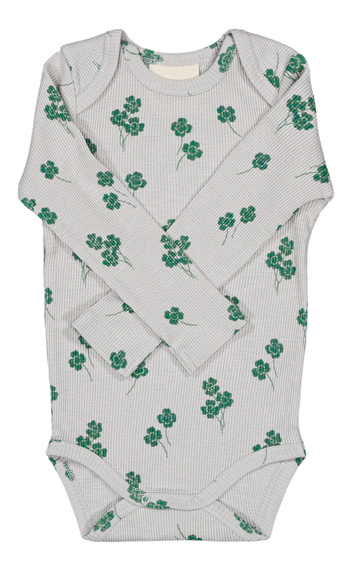 Bodysuit Woody Grey clovers
