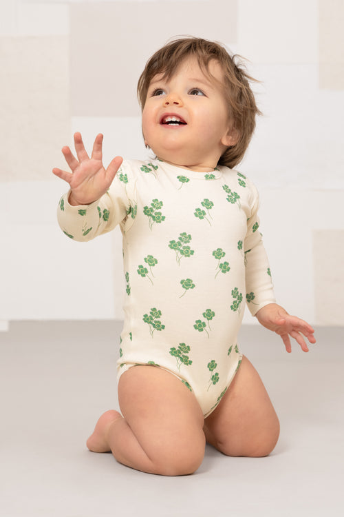 Bodysuit Lala Ecru clovers
