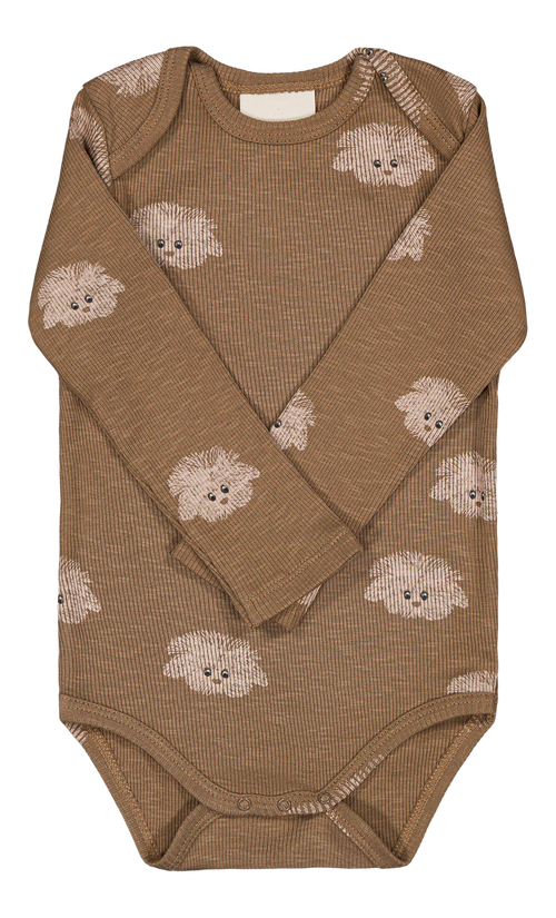 Bodysuit Woody Mocha Dogs