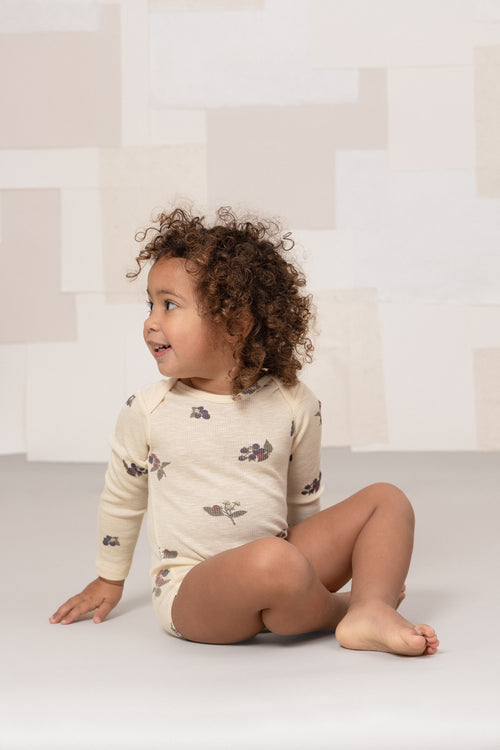 Bodysuit Woody Ecru Blackberries