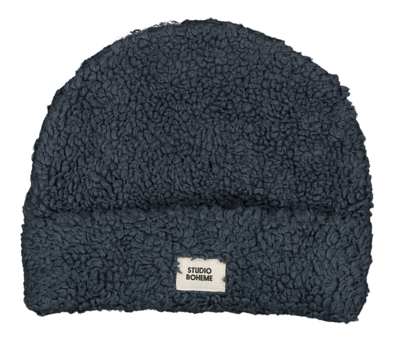 Bonnet Ourson Bleu gris