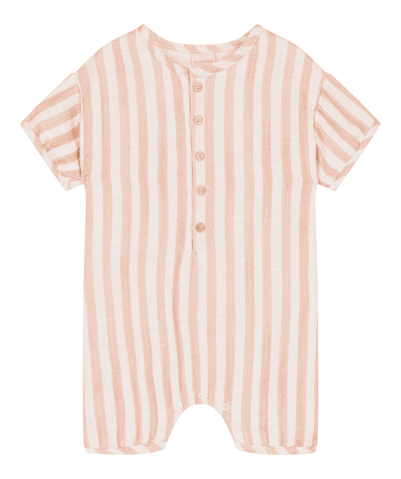 Jumpsuit Bebecito Pink Stripes