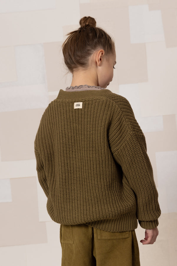 Cardigan Angelo Olive