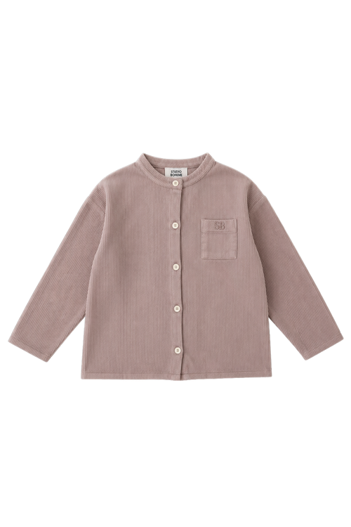 Chemise Jim Corderoy Taupe