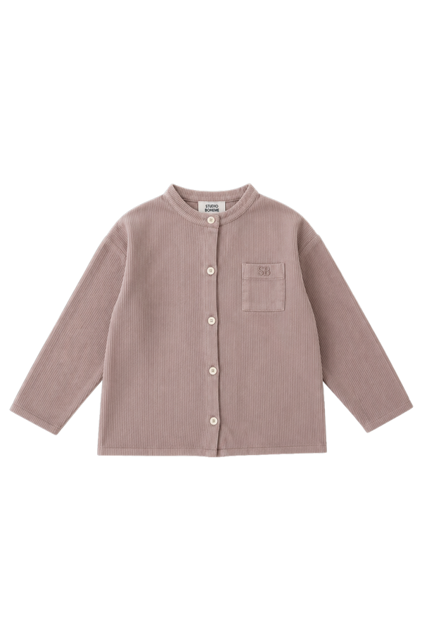 Chemise Jim Corderoy Taupe