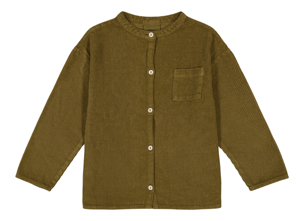 Chemise Jim Corderoy Vert Nutria