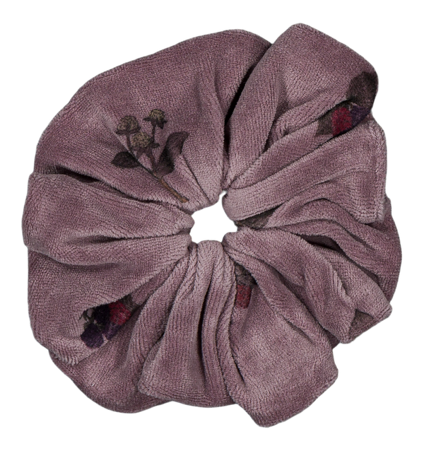 Chouchou Gigi Velvet Mauve mûres