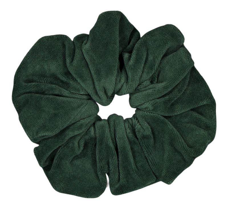 Chouchou Gigi Velvet Vert cilantro