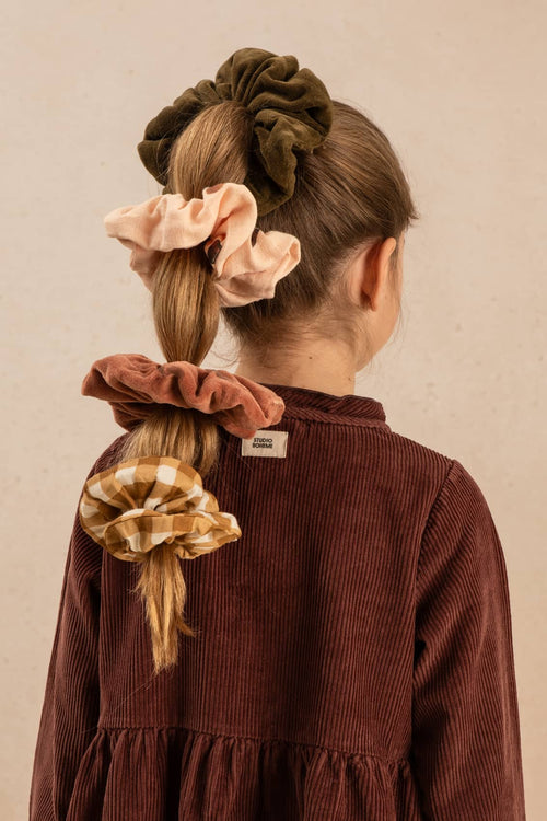 Scrunchie Gigi Pink Apples