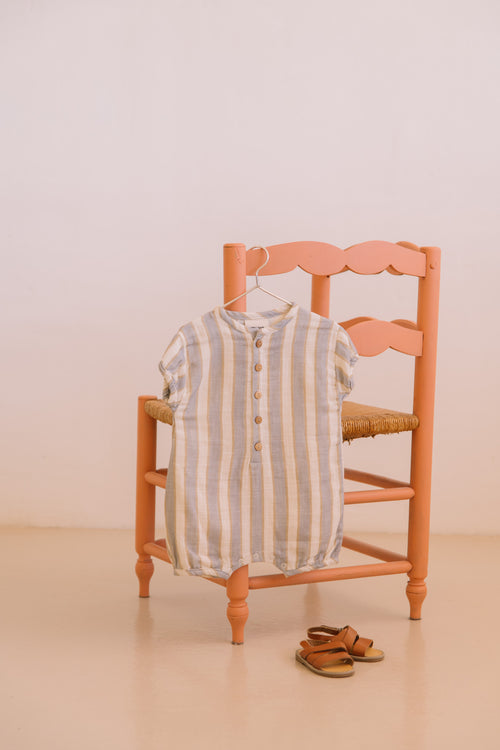 Combinaison Bebecito Bleu Gold