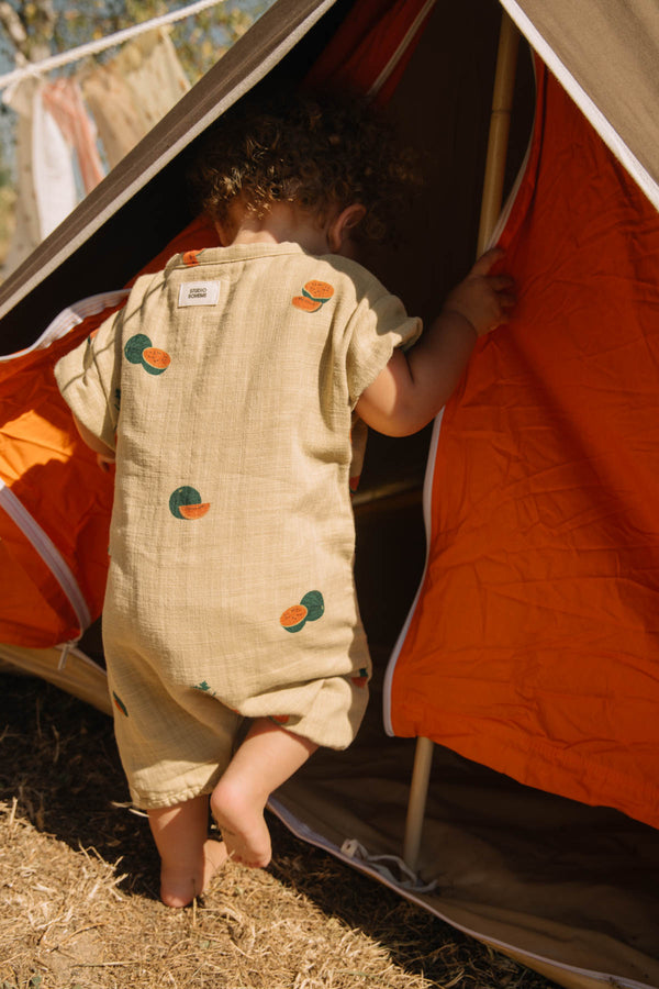 Jumpsuit Bebecito Starfish watermelon