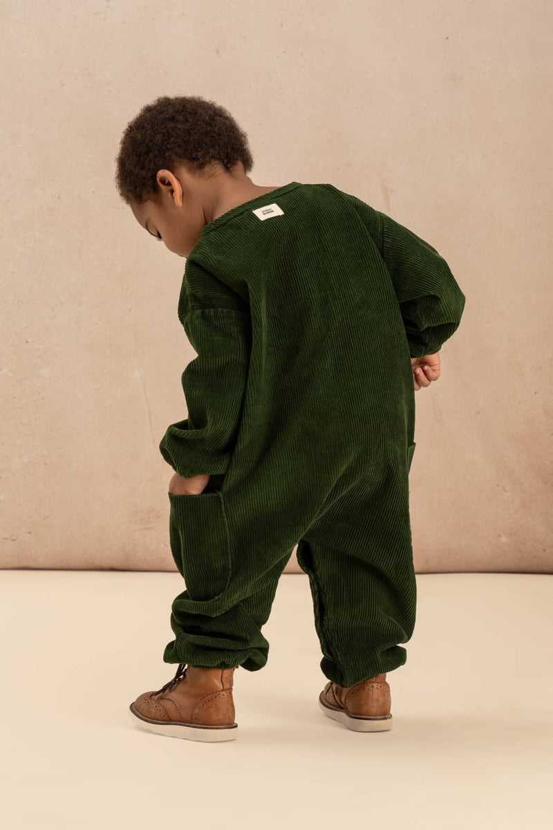 Jumpsuit Big Papi Corduroy Forest Green