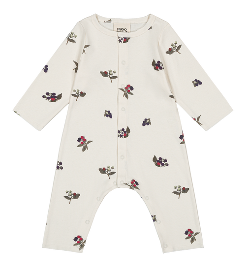 Jumpsuit Ben Off white blackberries 